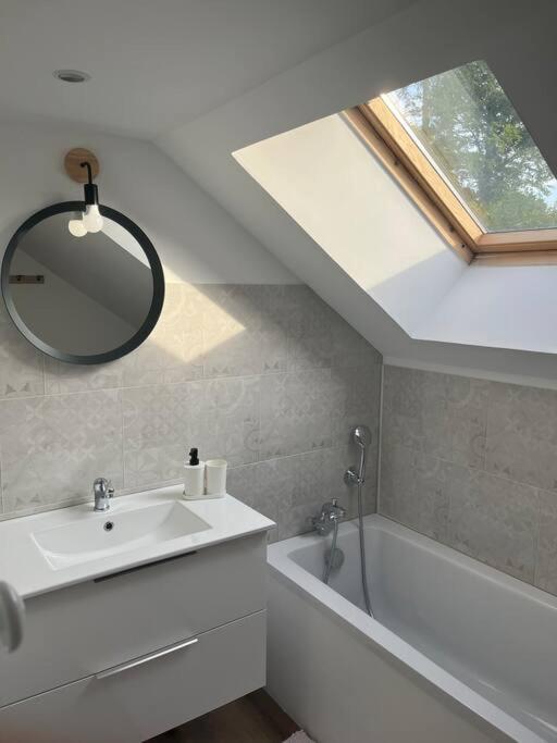 La Maison Du Perche Avec Jacuzzi Saint-Martin-des-Pezerits Kültér fotó
