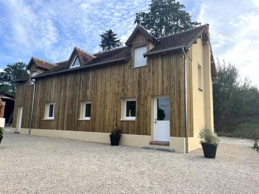La Maison Du Perche Avec Jacuzzi Saint-Martin-des-Pezerits Kültér fotó