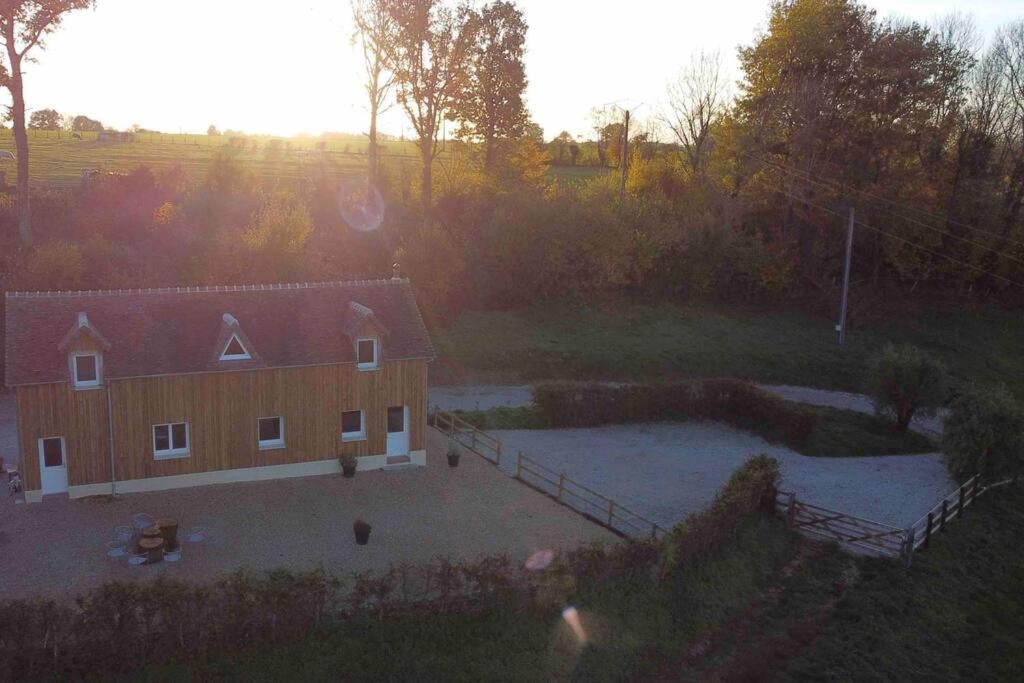 La Maison Du Perche Avec Jacuzzi Saint-Martin-des-Pezerits Kültér fotó